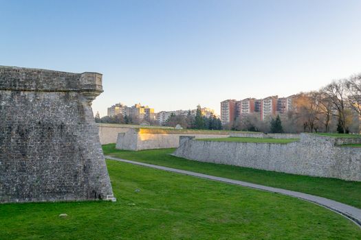 Citadel of Pamplona constructed between XV and XVI centuries  as a defensive structure