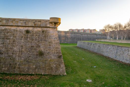 Citadel of Pamplona constructed between XV and XVI centuries  as a defensive structure