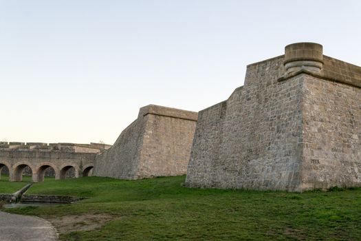 Citadel of Pamplona constructed between XV and XVI centuries  as a defensive structure