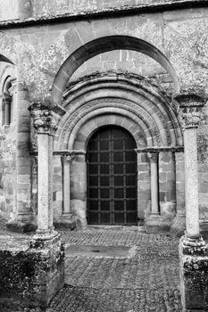 12th century Romanesque church located in the North of Spain which origin remains controversial.