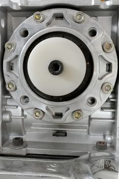 Gear metal wheels in machine
