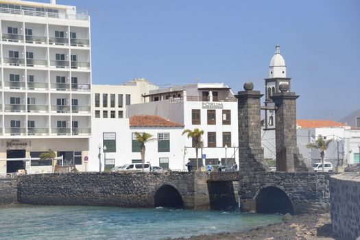 Oldest access to San Gabriel castle in Arrecife