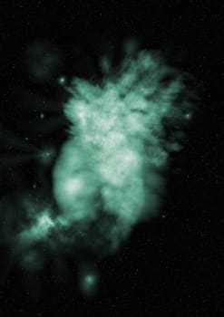 Small part of an infinite star field of space in the Universe. "Elements of this image furnished by NASA".