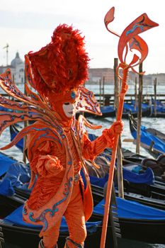 Beautiful clasical mask in Venice