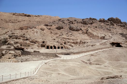 Hatshepsut temple at west bank of Luxor, Egpyt