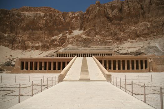 Hatshepsut temple at west bank of Luxor, Egpyt