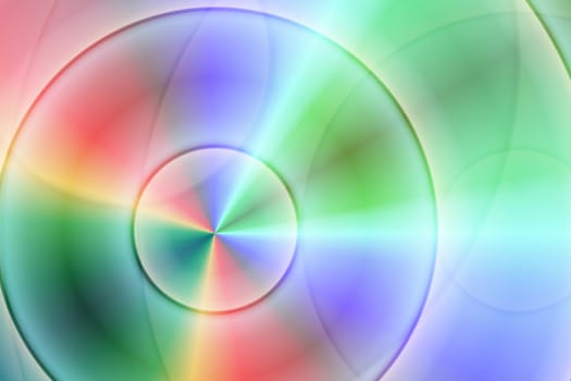 Full color circle abstract background, Disk color background