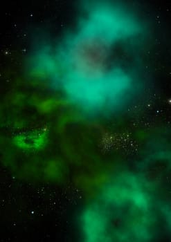 Small part of an infinite star field of space in the Universe. "Elements of this image furnished by NASA".