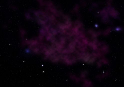 Star field in space a nebulae and a gas congestion. "Elements of this image furnished by NASA".