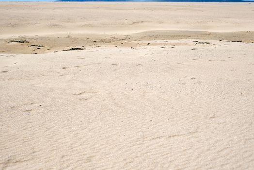 beautiful sandy beach on the wild atlantic way in ballybunion county kerry ireland