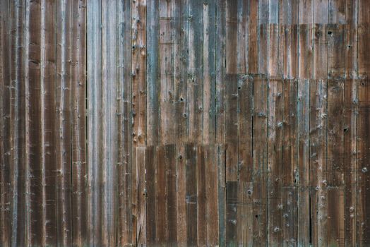 Aged Barn Wooden Wall Background. Aged Planks Wall Photo Backdrop.