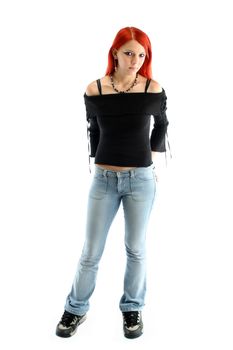 Attractive young woman
