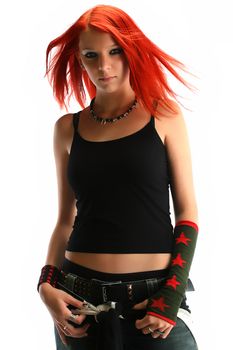 Attractive young woman