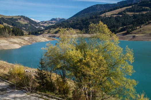 barrage de lhongrin,,valais,swiss