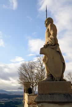 Guardian of Hohenzollern Castle, the residence of the former royal family of German Empire