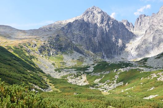 Tatra Mountains in Slovakia  Lomnicky stit