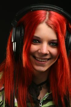 Girl singing 