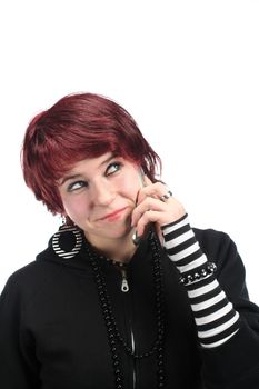 Portrait of a teen smiling