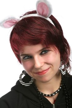 Young Easter teen