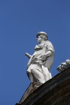 Statue of Saint, Basilica Santa Maria della Steccata, Parma, Italy