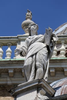 Statue of Saint, Basilica Santa Maria della Steccata, Parma, Italy