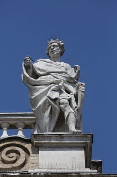 Statue of Saint, Basilica Santa Maria della Steccata, Parma, Italy