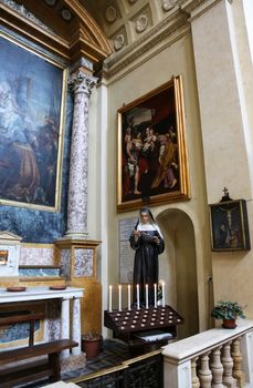 Church of Saint Vitale. Parma. Emilia-Romagna. Italy