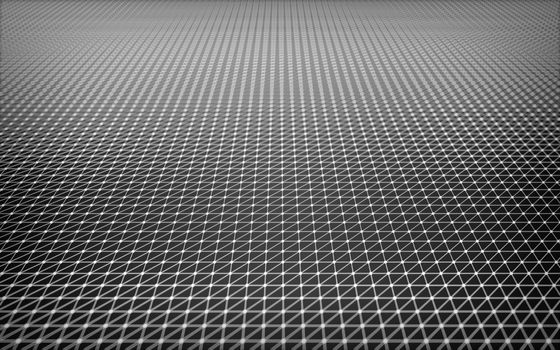 Abstract polygonal space low poly dark background with connecting dots and lines. Connection structure.