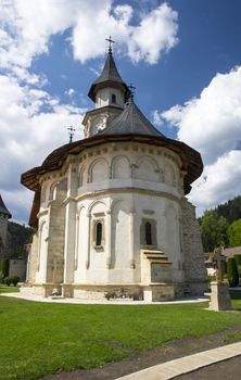 The Putna monastery was one of the most important cultural, religious and artistic settlement in medieval Moldavia.  (Unesco Heritage)