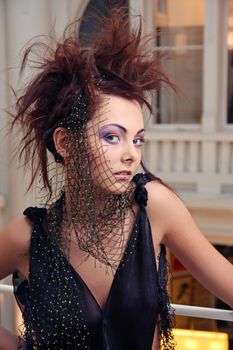 Beautiful lady posing 