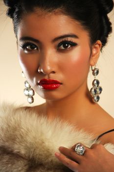 Beautiful lady posing 