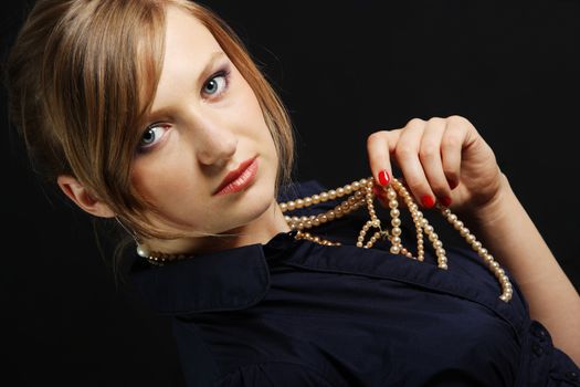 Beautiful elegant woman