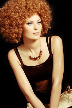 Beautiful fashion girl