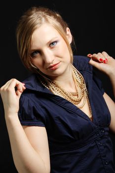 Beautiful elegant woman