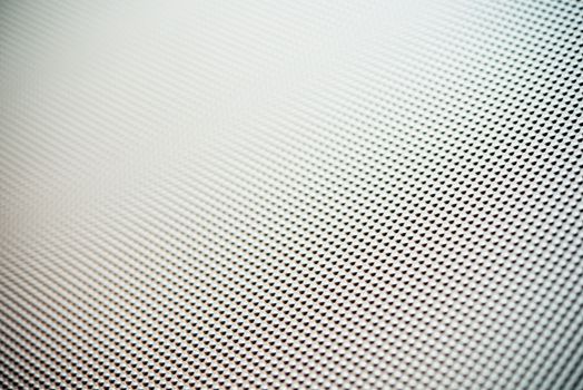 Silver Tech Background Focus Closeup. Silver Metallic Backdrop.