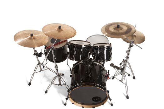 Bass Drum Kit isolated over white background