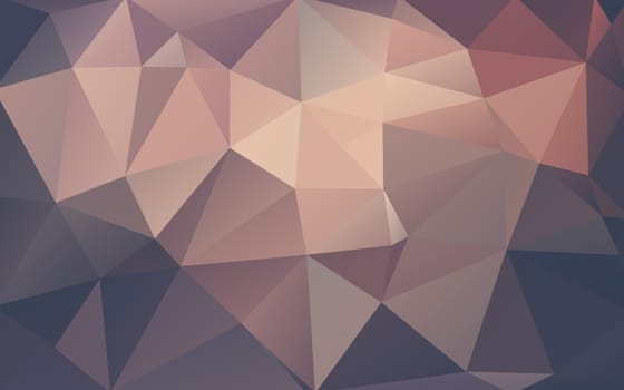 Abstract low poly background, geometry triangle, mosaic pastel color background