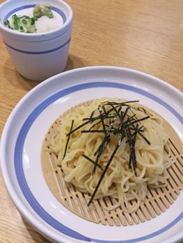 Zaru ramen (Japanese noodle cold), Japanese cuisine