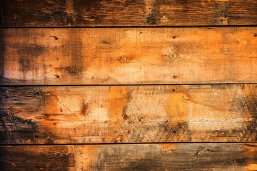 Raw Horizontal Wood Planks Background. Wooden Backdrop.