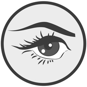 Pop Art Pin Up Eye Icon