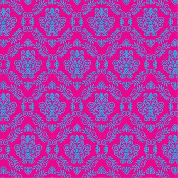 Tattoo Damask pattern Template wallpaper Seamless 