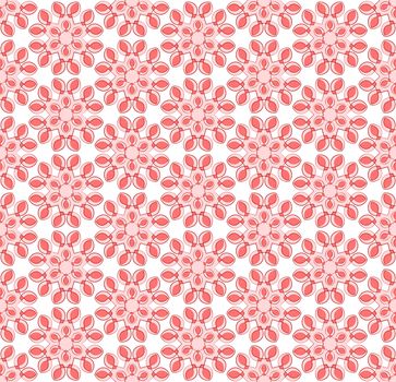 Abstract background or textile pink floral pattern