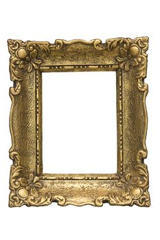 Retro revival old gold frame