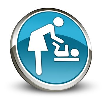 Icon/Button/Pictogram "Baby Change"