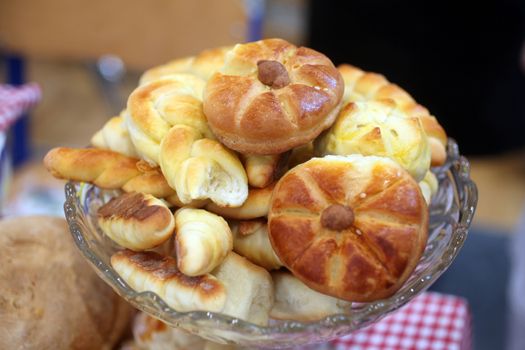 Fresh bread rolls