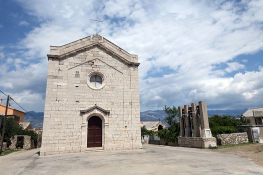 Mediterranean church, Croatia