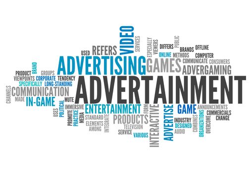 Word Cloud "Advertainment"