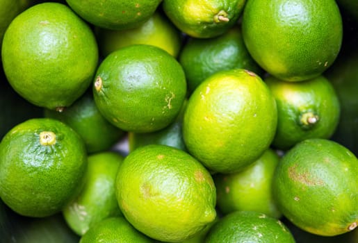 Lime Fruits. Fresh Green Organic Limes.