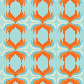 abstract seamless ornament pattern illustration