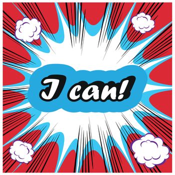 I can! boom background stamp template